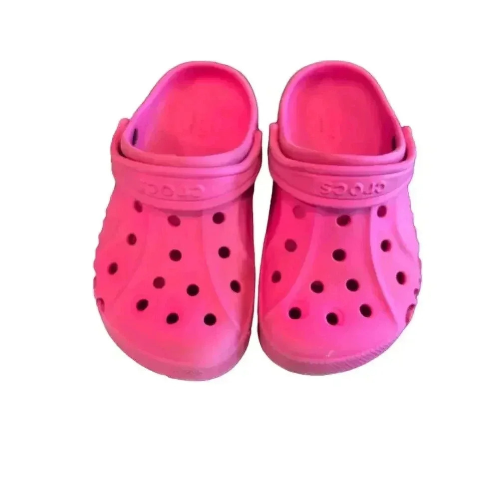 CROCS BAYA CLOG  PINK JUNIOR SIZE 1 - Picture 4 of 5